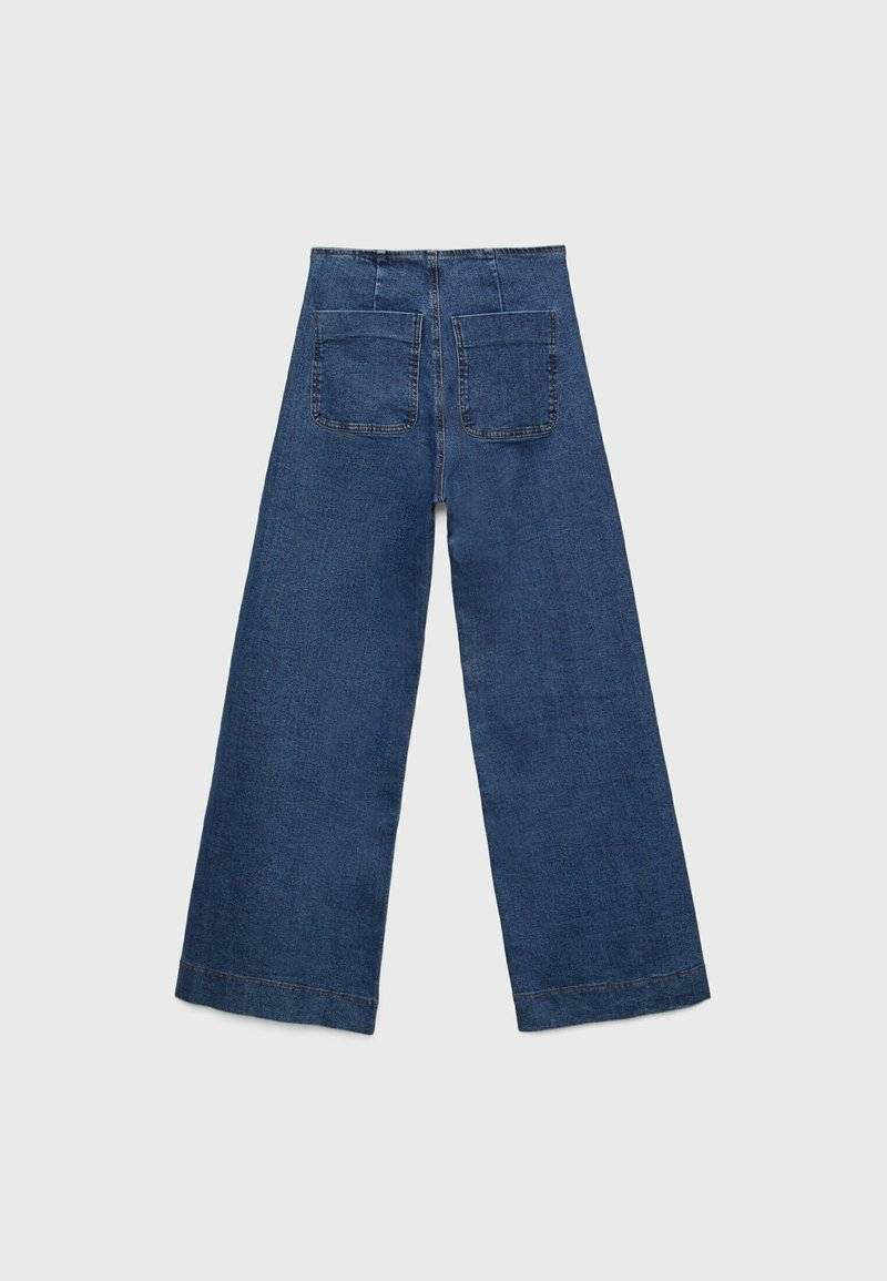 Stradivarius Stradivarius MINIMALIST WITH POCKETS - Flared Jeans - royal blue Vierteljährliche Förderung