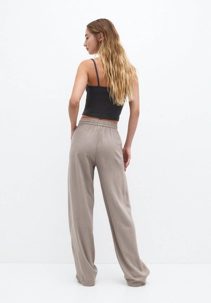 PULL&BEAR PULL&BEAR Trousers - stone Discount Store für neue Produkte