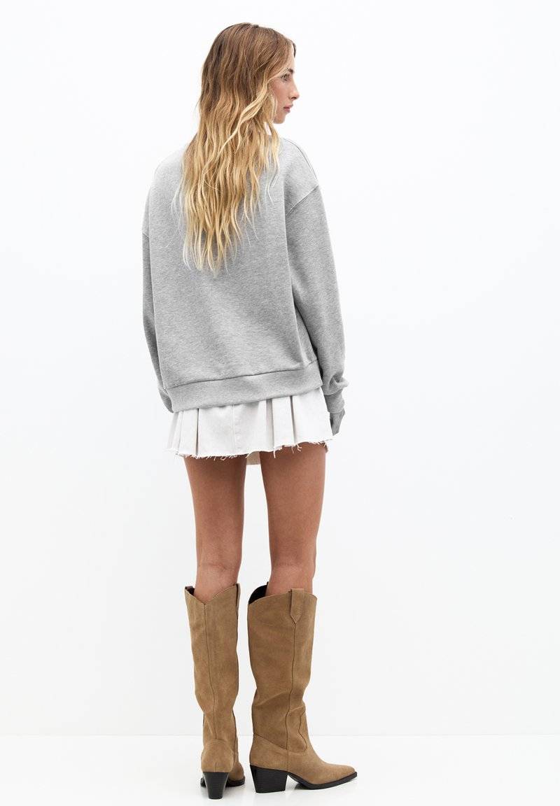 PULL&BEAR PULL&BEAR DOG - Sweatshirt - grey Super Rabatt