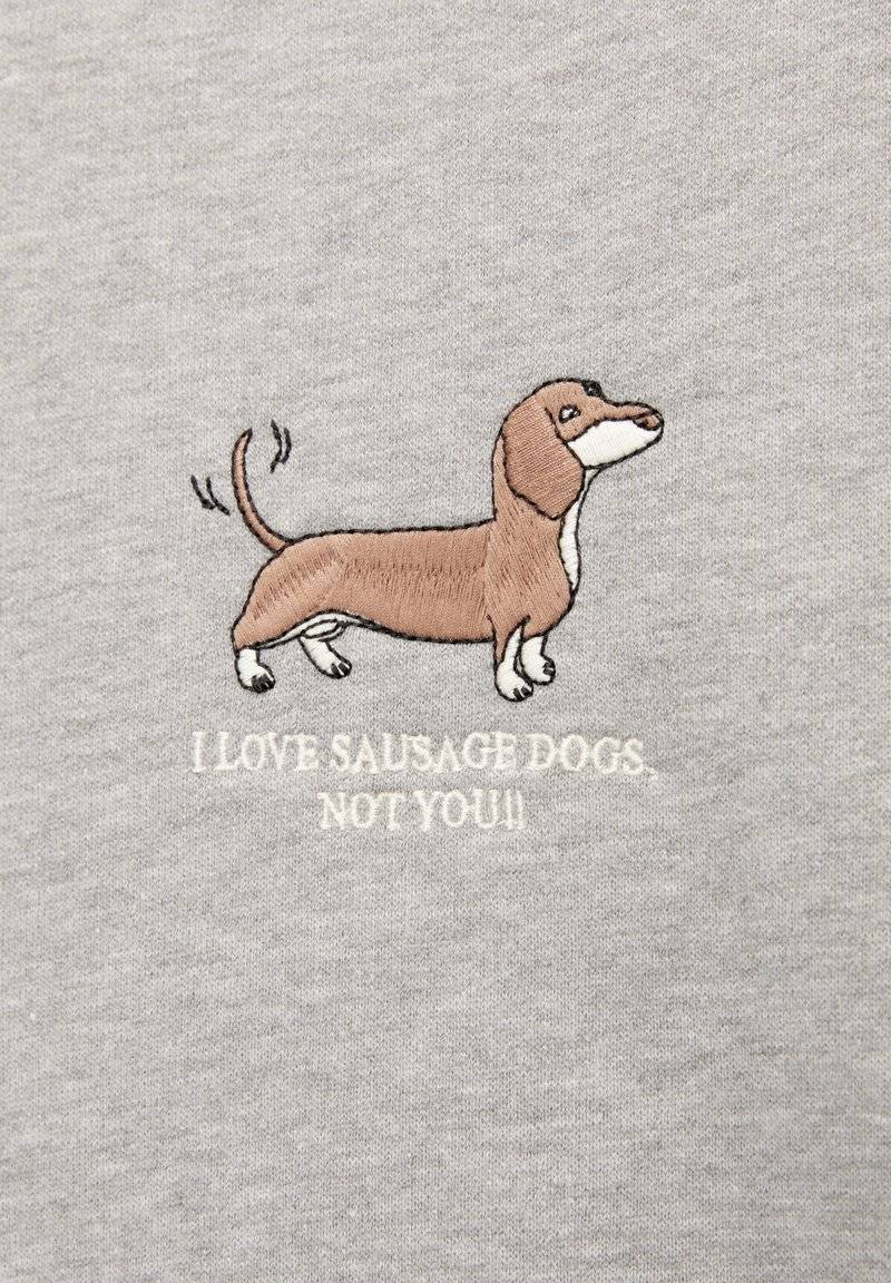 PULL&BEAR PULL&BEAR DOG - Sweatshirt - grey Super Rabatt