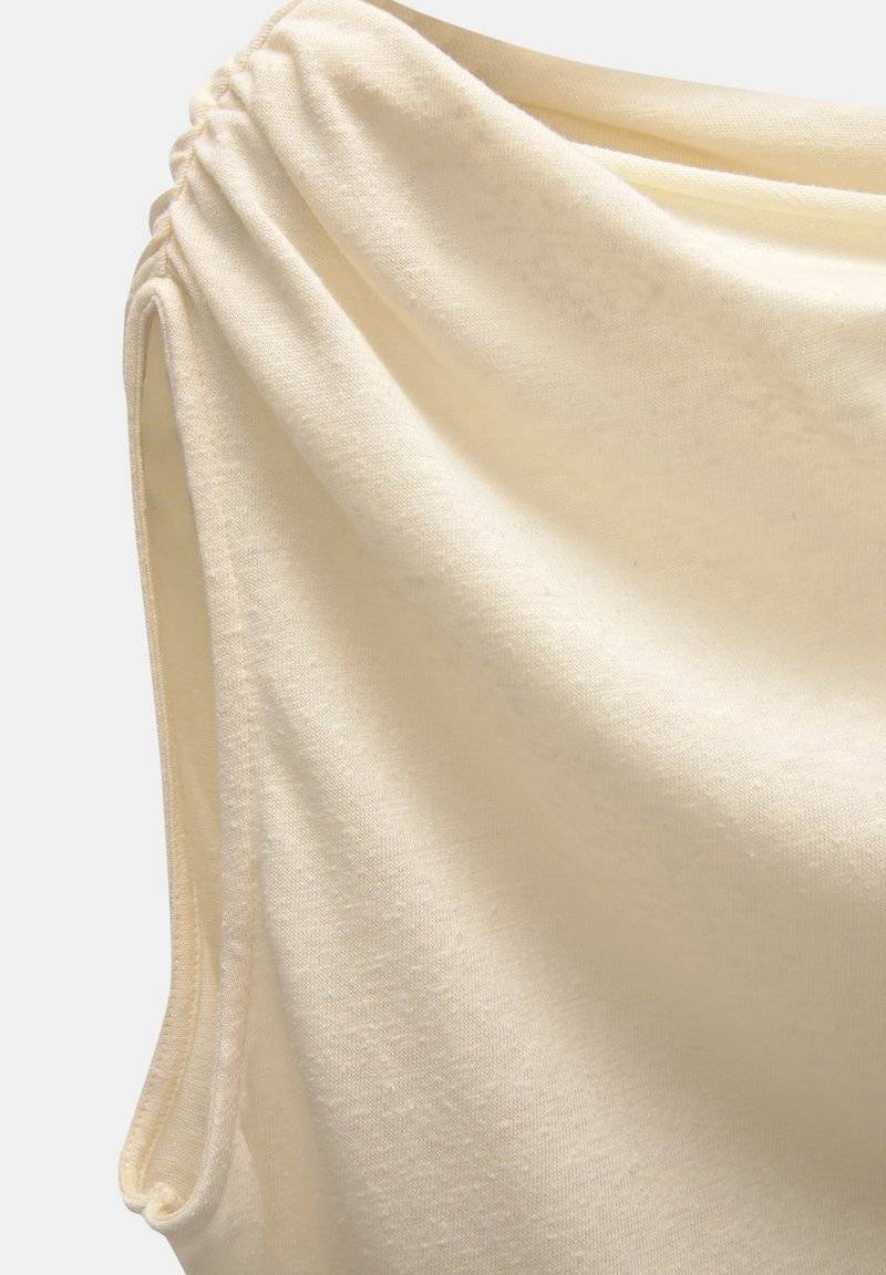PULL&BEAR PULL&BEAR ASYMMETRIC RUSTIC - Top - beige Riesige Rabatte