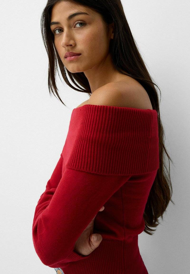 Bershka Bershka Jumper - red Black Friday Preise