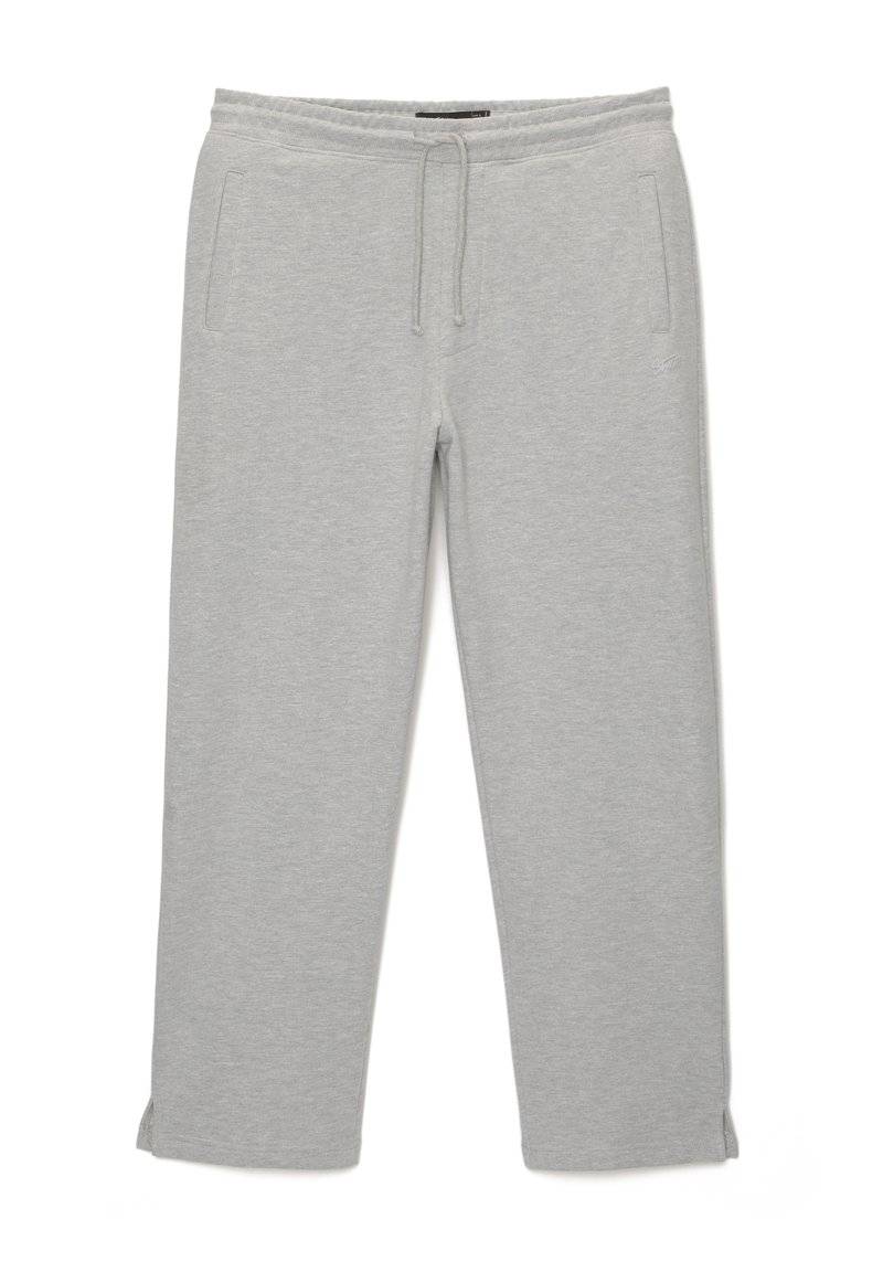 PULL&BEAR PULL&BEAR WIDE JOGGERS - Tracksuit bottoms - light grey Im Verkauf