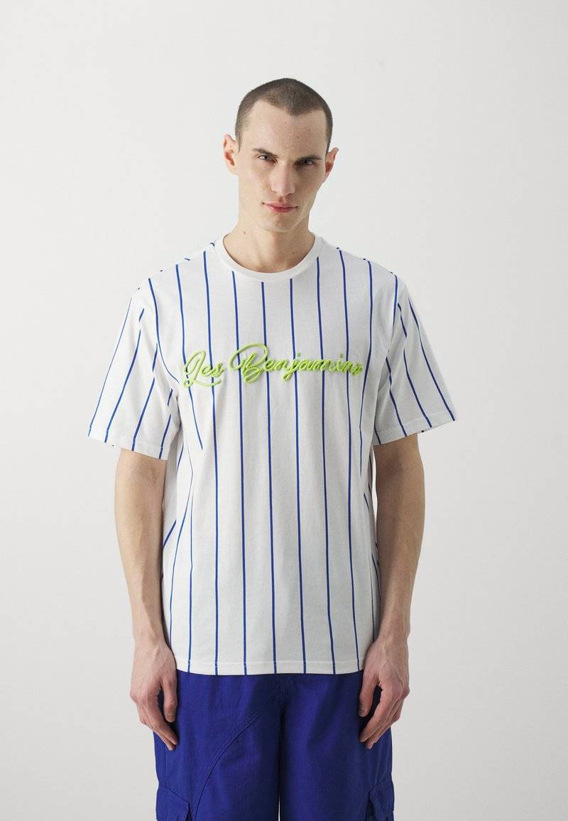 Les Benjamins Les Benjamins TEE UNISEX - Print T-shirt - white 50% Rabatt für begrenzte Zeit