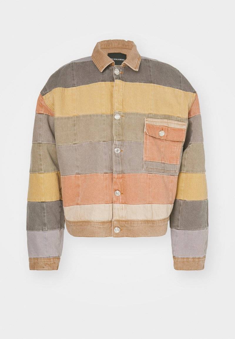 Les Benjamins Les Benjamins UNISEX - Denim jacket - brown Rabatte dieses Monats
