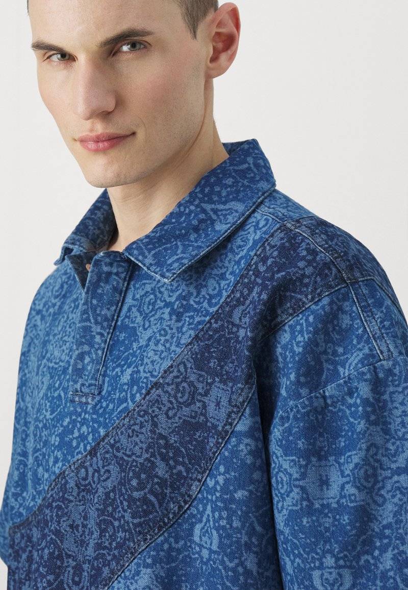 Les Benjamins Les Benjamins TEE UNISEX - Button-down blouse - blue Online