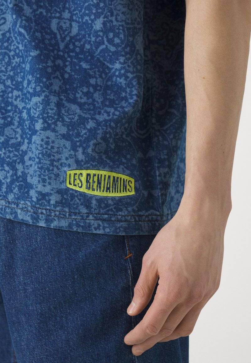 Les Benjamins Les Benjamins TEE UNISEX - Button-down blouse - blue Online