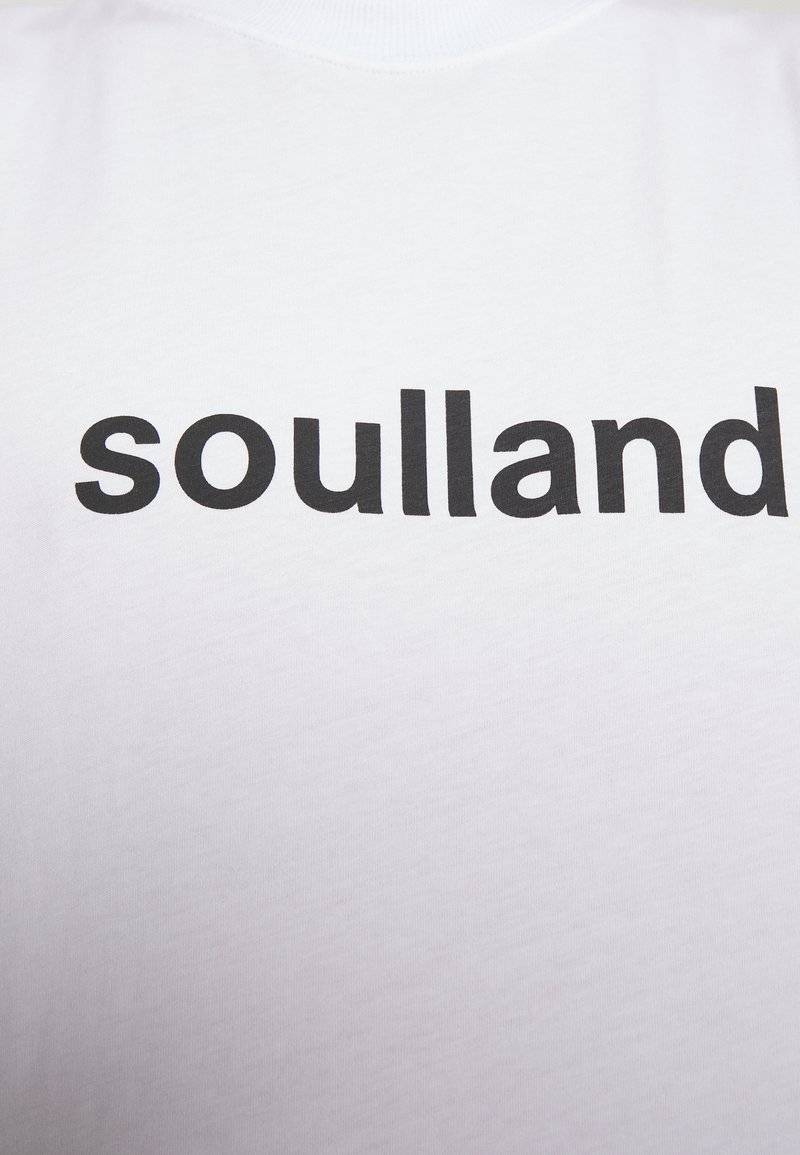 Soulland Soulland OCEAN UNISEX - Print T-shirt - white Kostenloser Versand