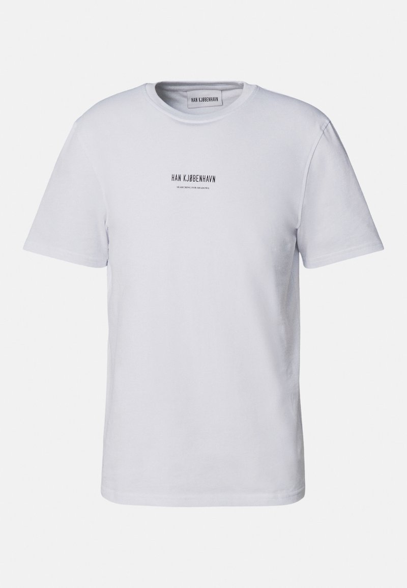 Han Kjøbenhavn Han Kjøbenhavn SHADOWS MOON REGULAR TEE UNISEX - Print T-shirt - white Versandkostenfrei