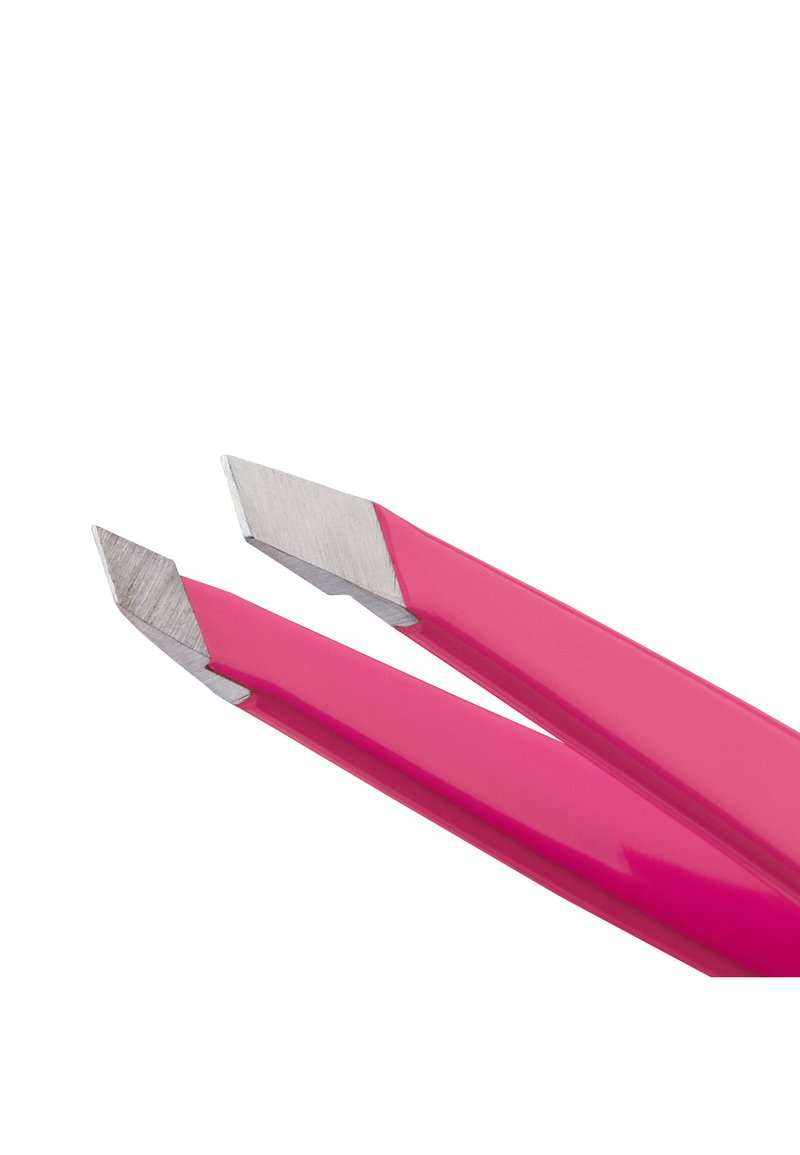 TWEEZERMAN TWEEZERMAN MINI SLANT TWEEZER - Hair removal tool - pink Lagerräumung