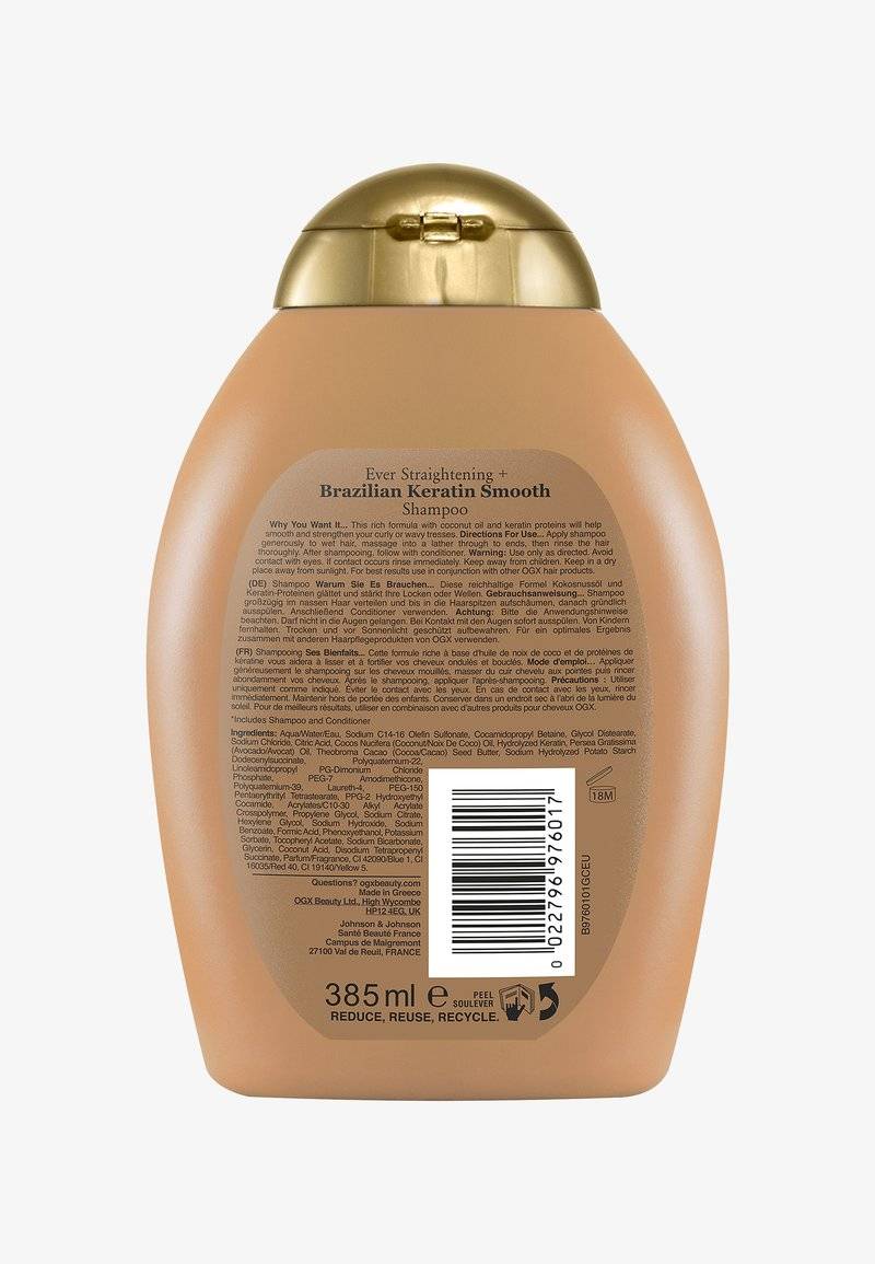 ogx ogx OGX EVER STRAIGHT BRAZILIAN KERATIN THERAPY SHAMPOO - Shampoo Tägliche Deals