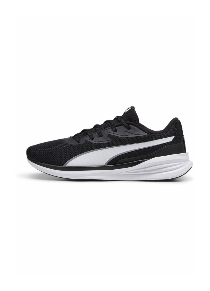 Puma Puma NIGHT RUNNER - Stability running shoes - black white Angebote