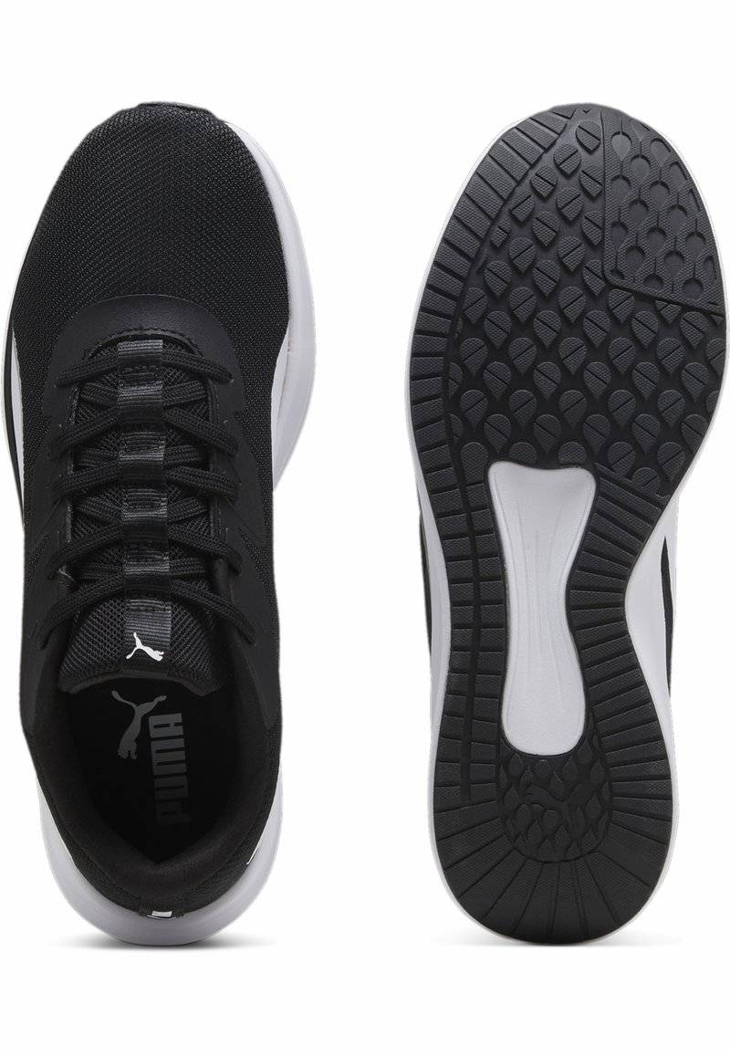 Puma Puma NIGHT RUNNER - Stability running shoes - black white Angebote