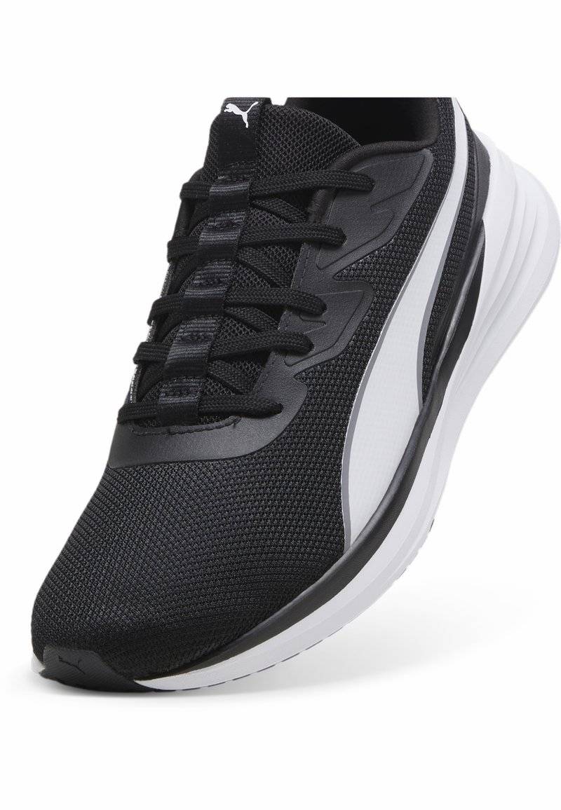 Puma Puma NIGHT RUNNER - Stability running shoes - black white Angebote