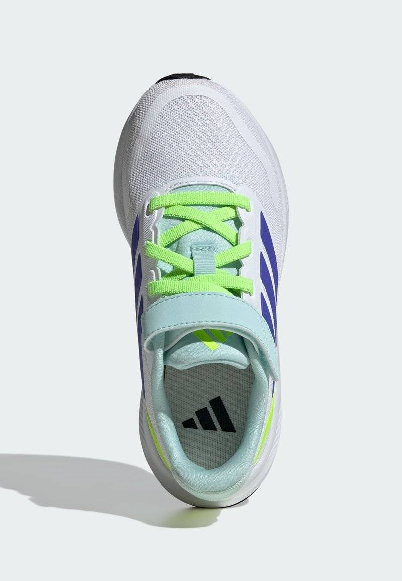 adidas Performance adidas Performance RUNFALCON 5 UNISEX - Neutral running shoes - cloud white blue lucid lemon Günstig kaufen