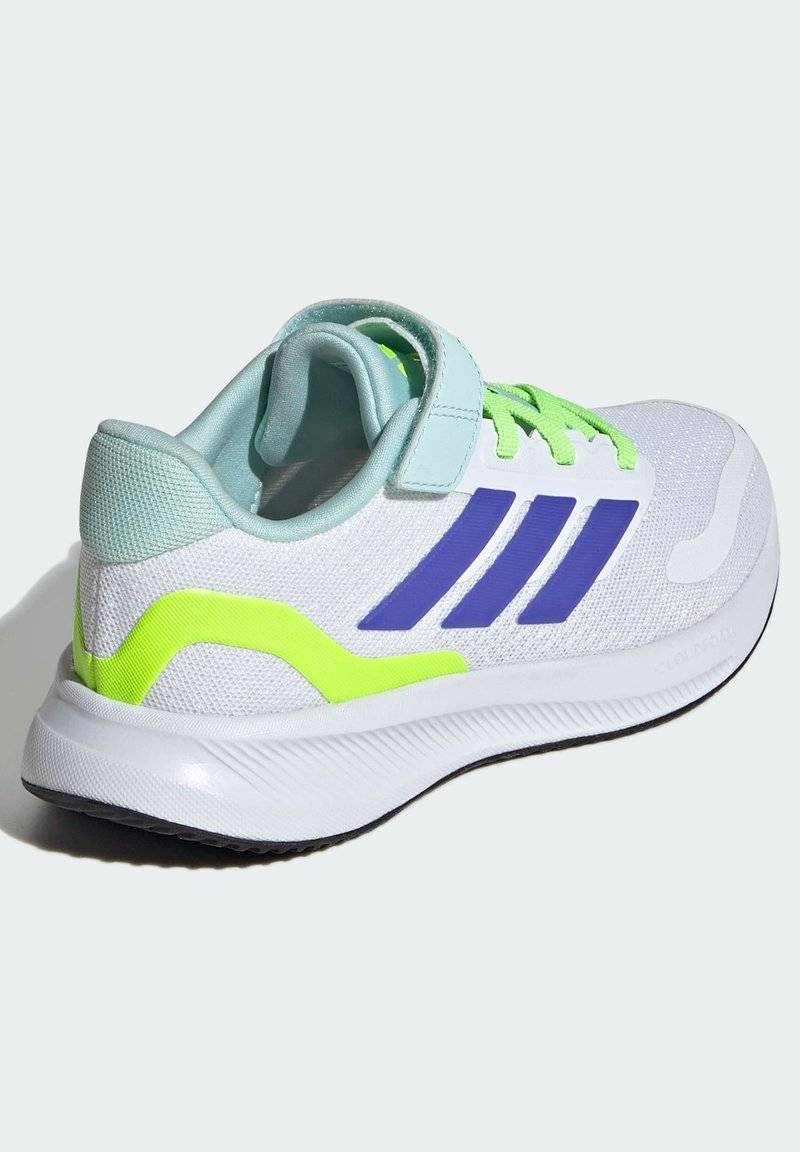 adidas Performance adidas Performance RUNFALCON 5 UNISEX - Neutral running shoes - cloud white blue lucid lemon Günstig kaufen
