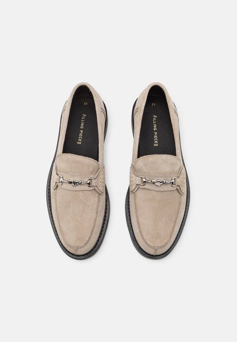 Filling Pieces Filling Pieces LOAFER UNISEX - Slip-ons - taupe Saisonale Angebote