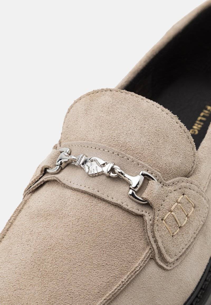 Filling Pieces Filling Pieces LOAFER UNISEX - Slip-ons - taupe Saisonale Angebote