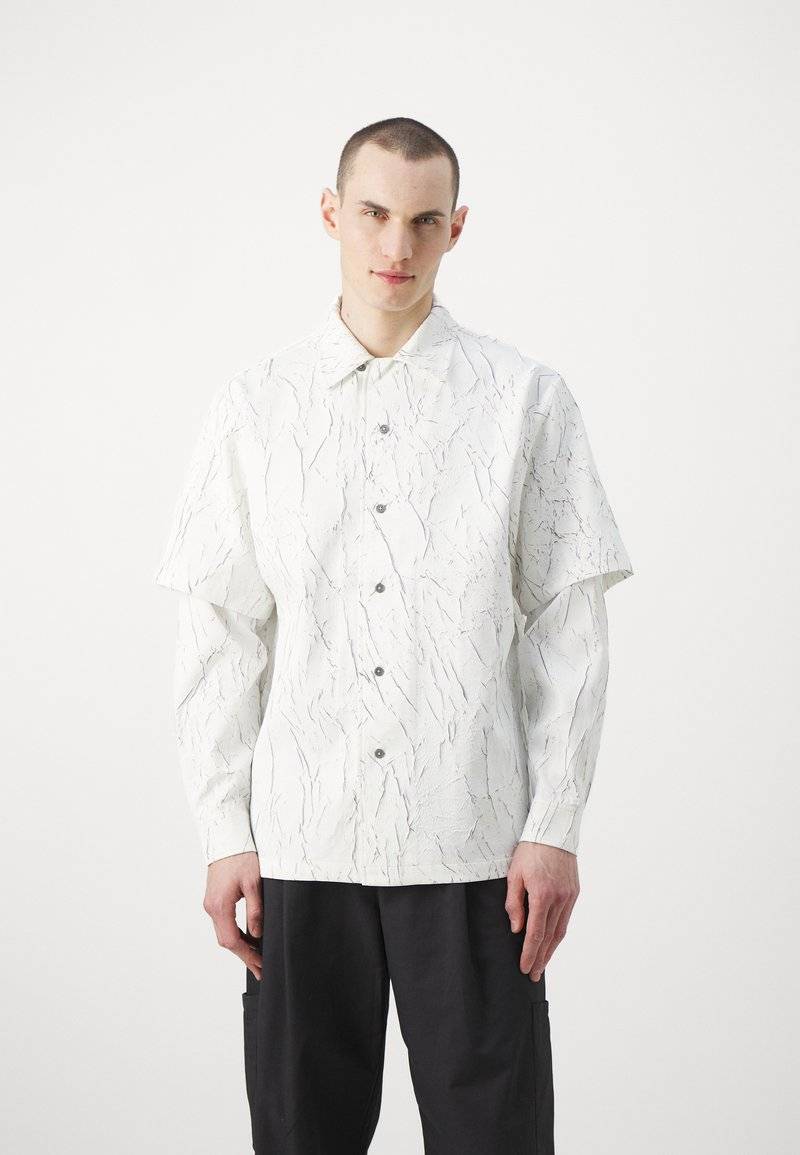 Han Kjøbenhavn Han Kjøbenhavn WRINKLE TWO LAYERED UNISEX - Shirt - white Sonderangebote