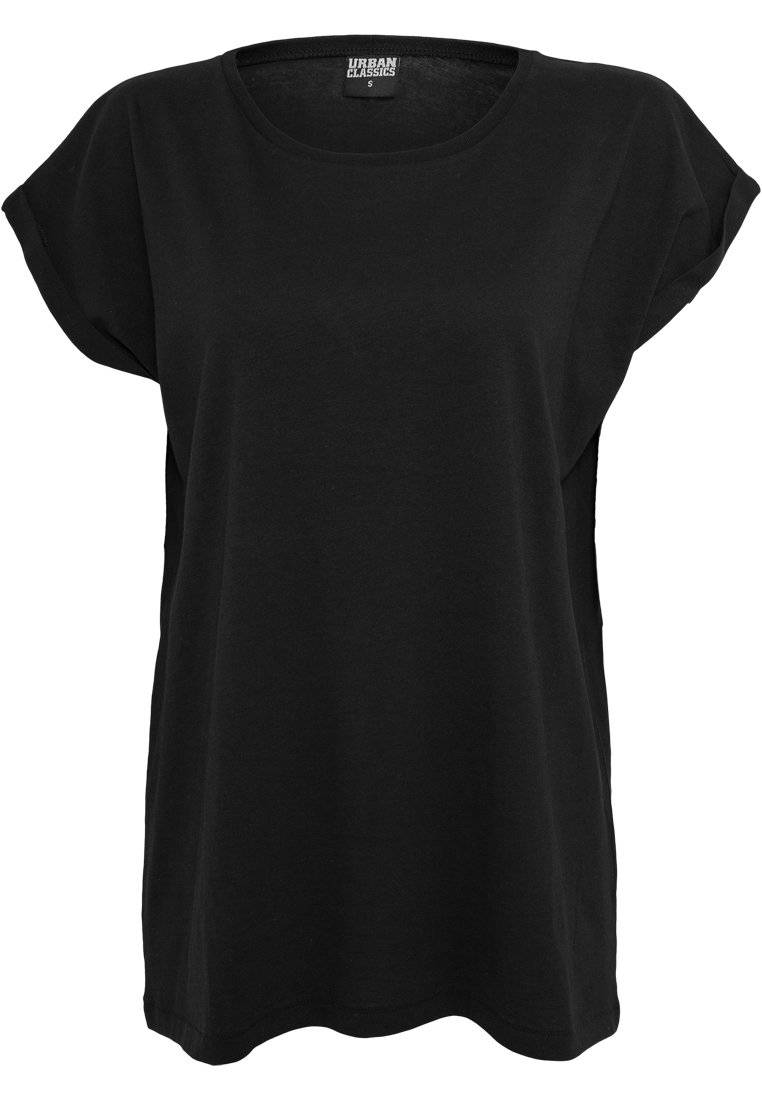 Urban Classics Urban Classics EXTENDED SHOULDER - Basic T-shirt - black Bis zu 50% Rabatt