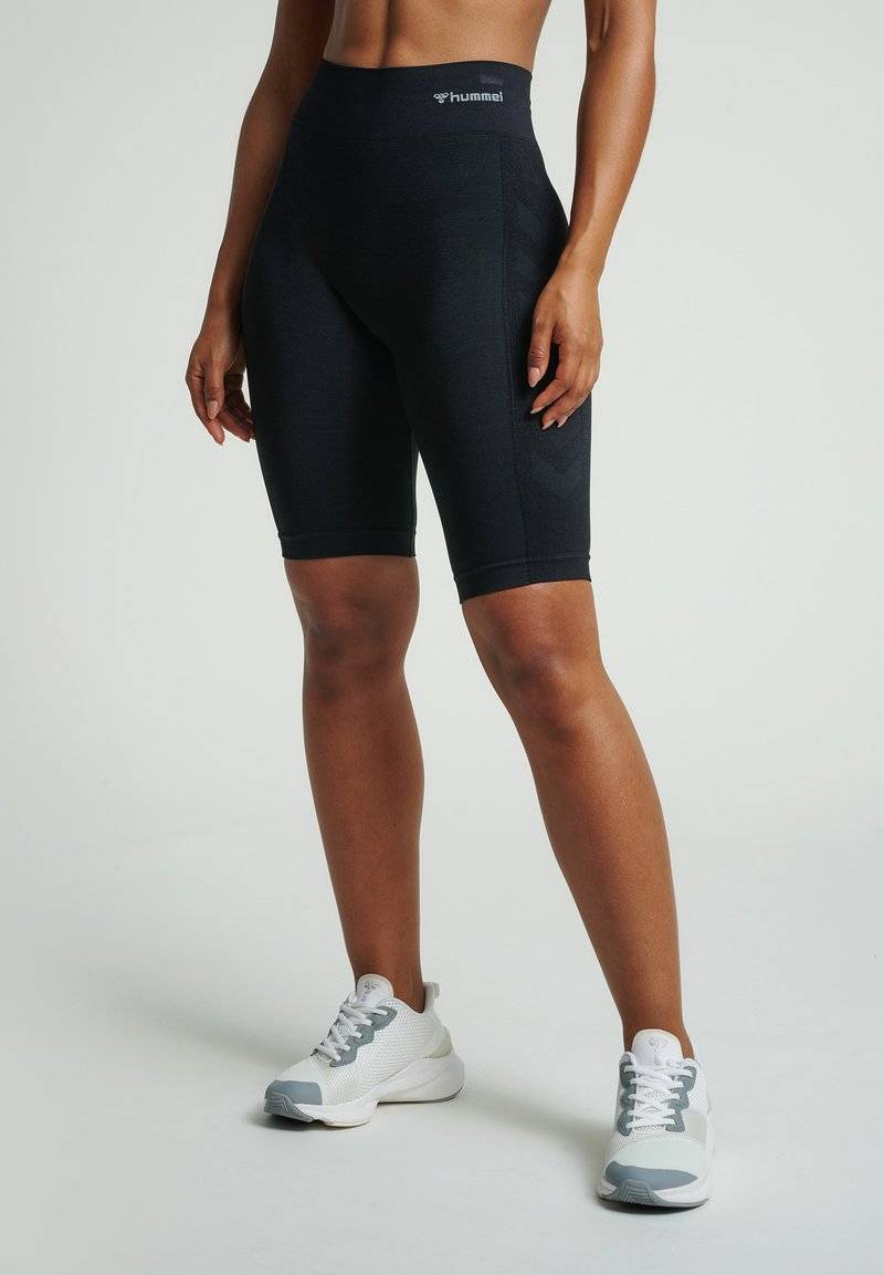 Hummel Hummel SEAMLESS CYCLING - Leggings - black melange Auslauf