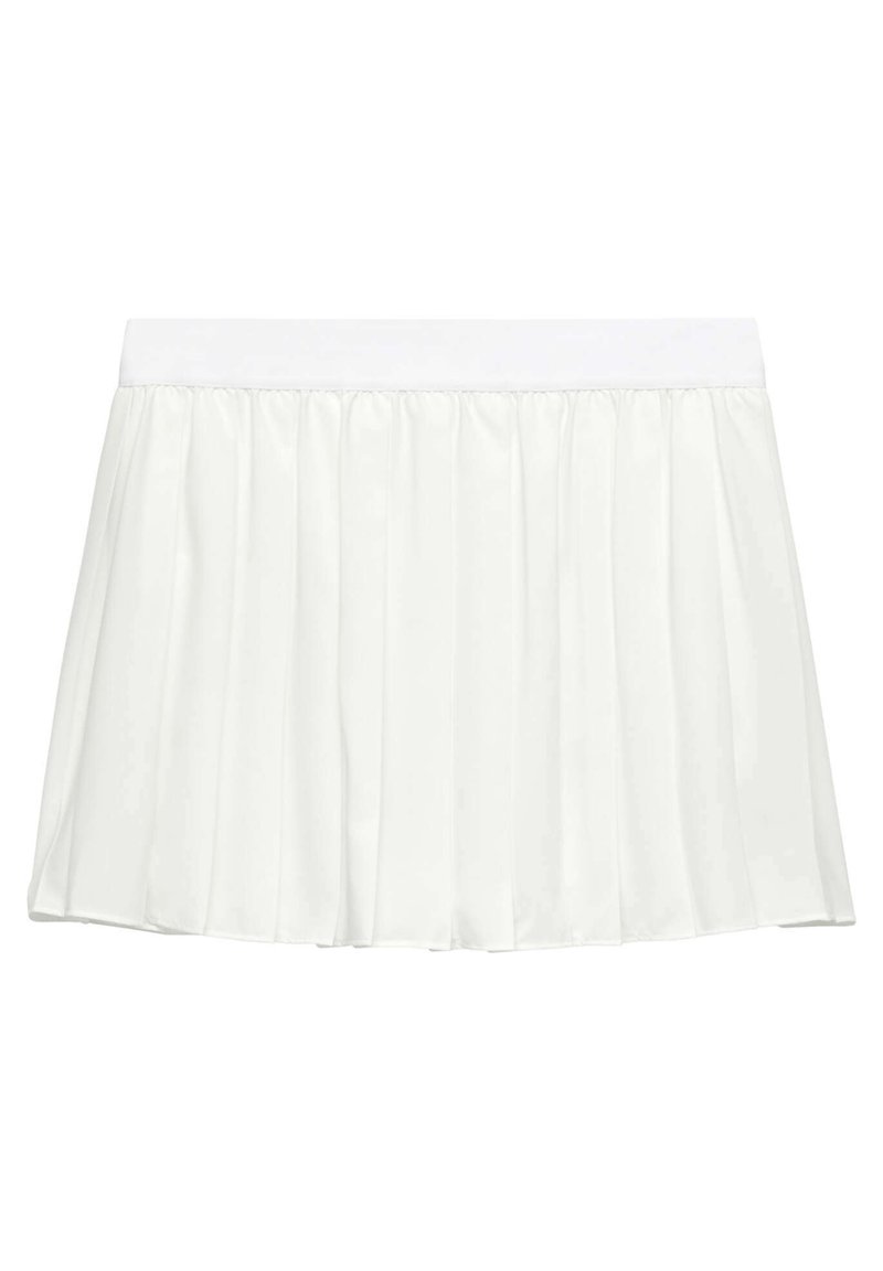 OYSHO OYSHO PLEATED COMPRESSIVE - Sports skirt - white Begrenztes Angebot