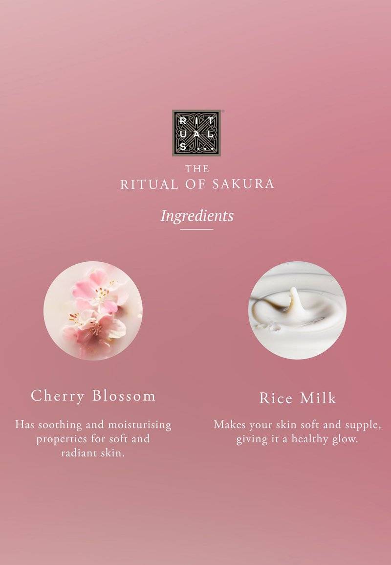Rituals Rituals RECOVERY HAND BALM THE RITUAL OF SAKURA - FLORAL - CHERRY BLOSSOM & RICE MILK - Hand cream Muttertagsangebot