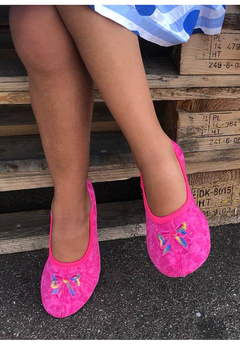 Beck Beck GYMNASTIK SCHLEIFCHEN - Ballet pumps - pink Super Rabatt