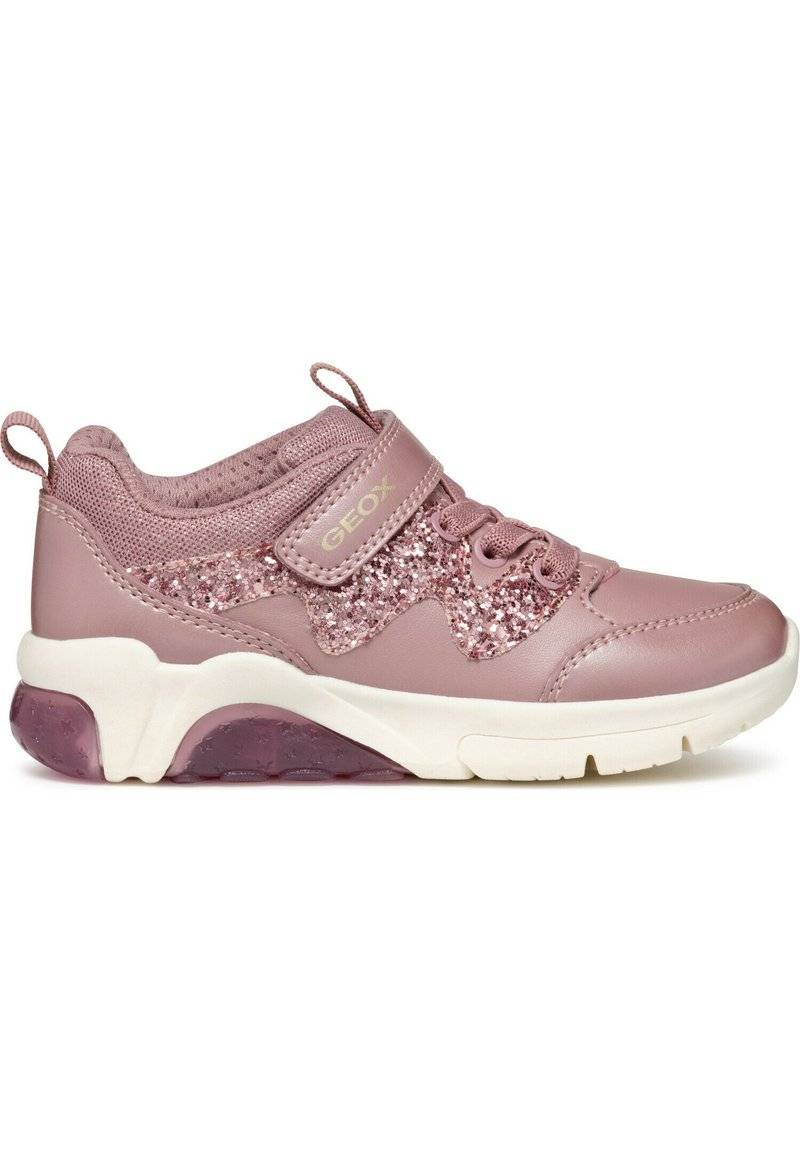 Geox Geox FADINLIGHT LIGHT UP - Baby shoes - old rose 50% Rabatt mit kostenlosem Versand