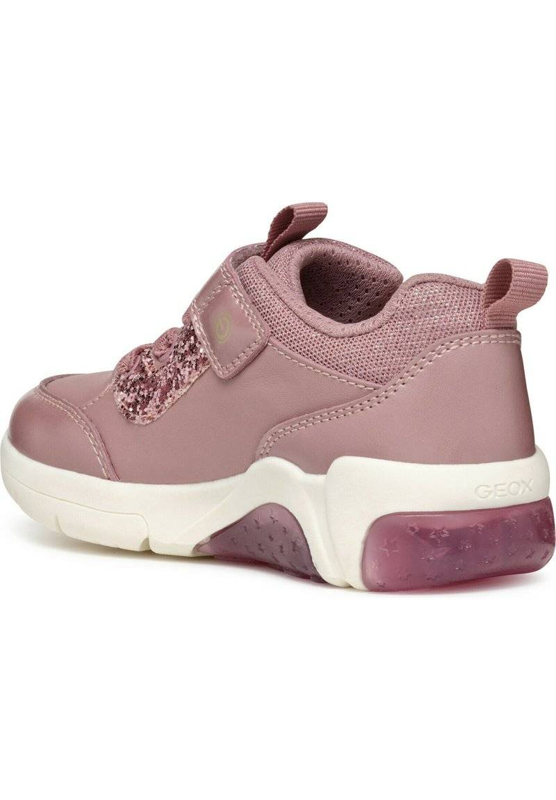 Geox Geox FADINLIGHT LIGHT UP - Baby shoes - old rose 50% Rabatt mit kostenlosem Versand