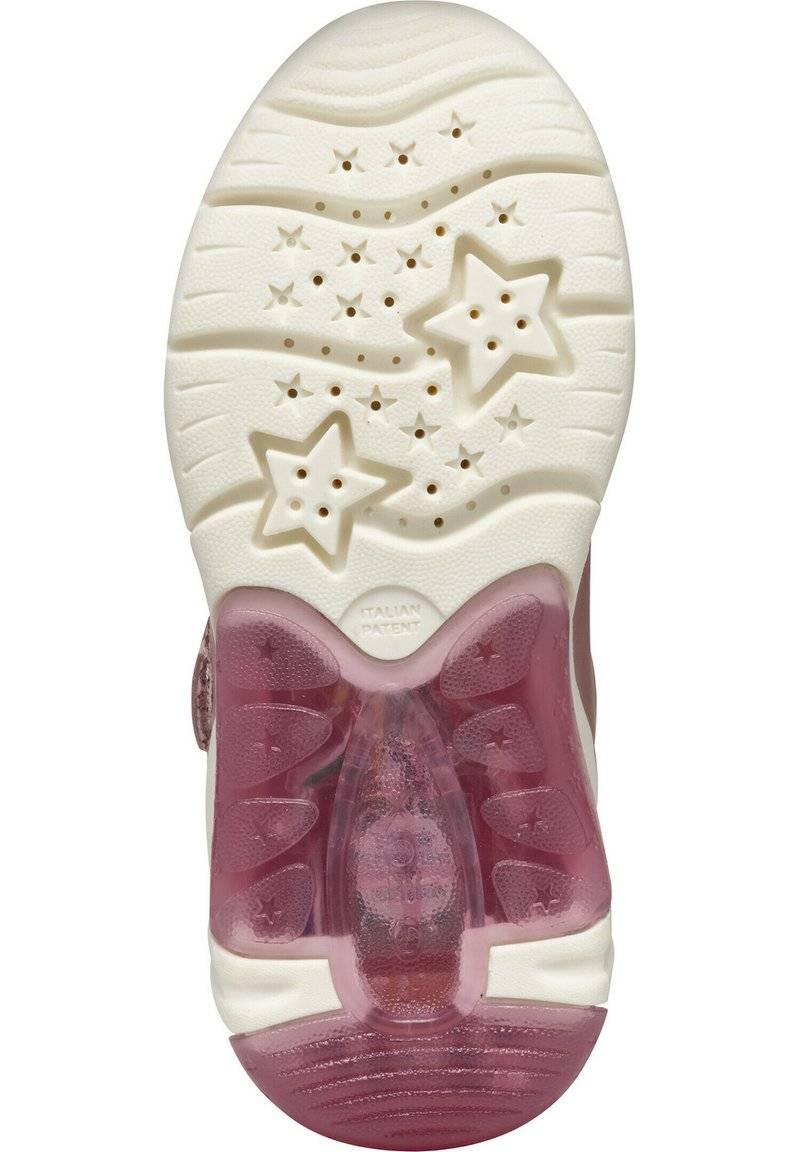 Geox Geox FADINLIGHT LIGHT UP - Baby shoes - old rose 50% Rabatt mit kostenlosem Versand