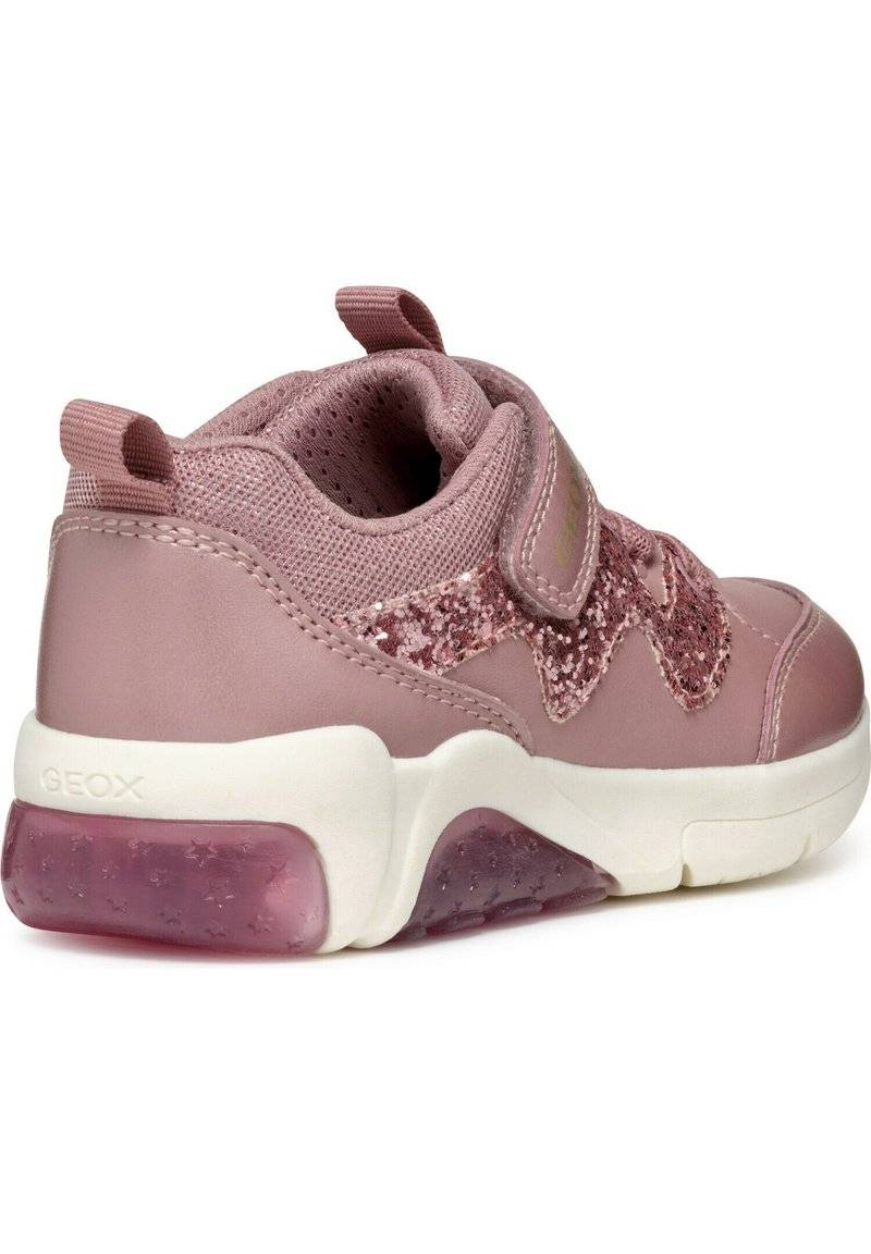 Geox Geox FADINLIGHT LIGHT UP - Baby shoes - old rose 50% Rabatt mit kostenlosem Versand