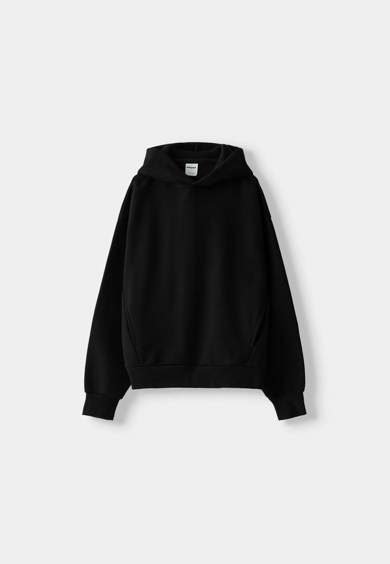 Bershka Bershka Sweatshirt - black denim Begrenzte Freigabe