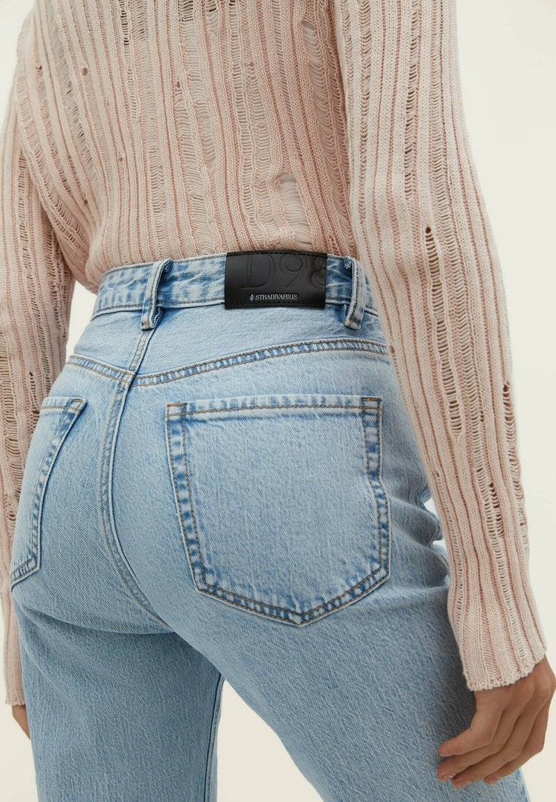 Stradivarius Stradivarius VINTAGE - Straight leg jeans - blue denim Neueste Stile