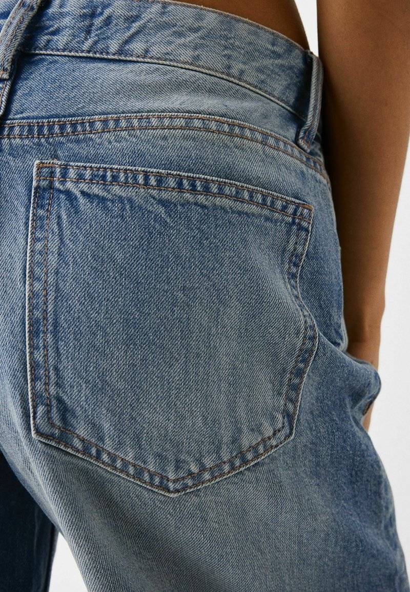 Bershka Bershka WIDE-LEG - Relaxed fit jeans Bis zu 60% Rabatt