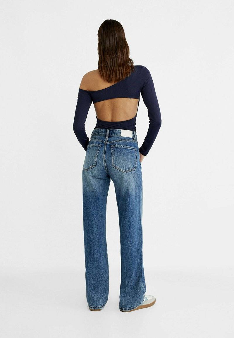 Stradivarius Stradivarius Straight leg jeans - blue Bis zu 55% Rabatt