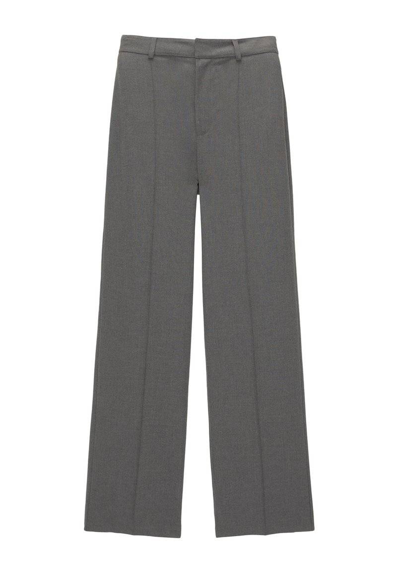 PULL&BEAR PULL&BEAR SMART SEAMED - Trousers - grey 50% Rabatt für begrenzte Zeit