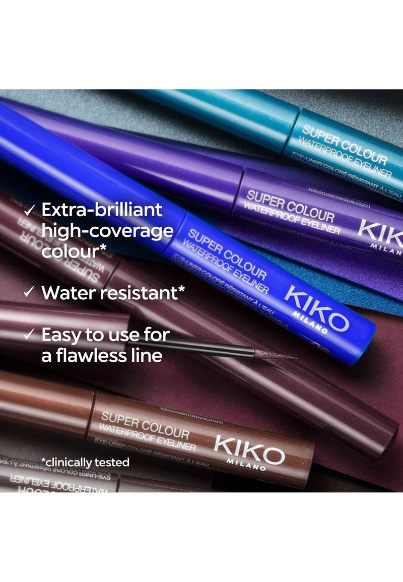 KIKO Milano KIKO Milano SUPER COLOUR WATERPROOF EYELINER - Eyeliner - 07 burgundy Günstiger Verkauf