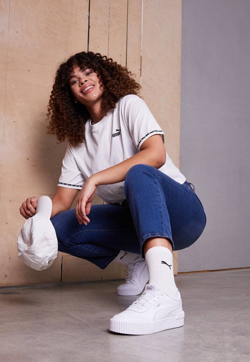 Puma Puma CARINA LIFT - Trainers - white Cyber Monday