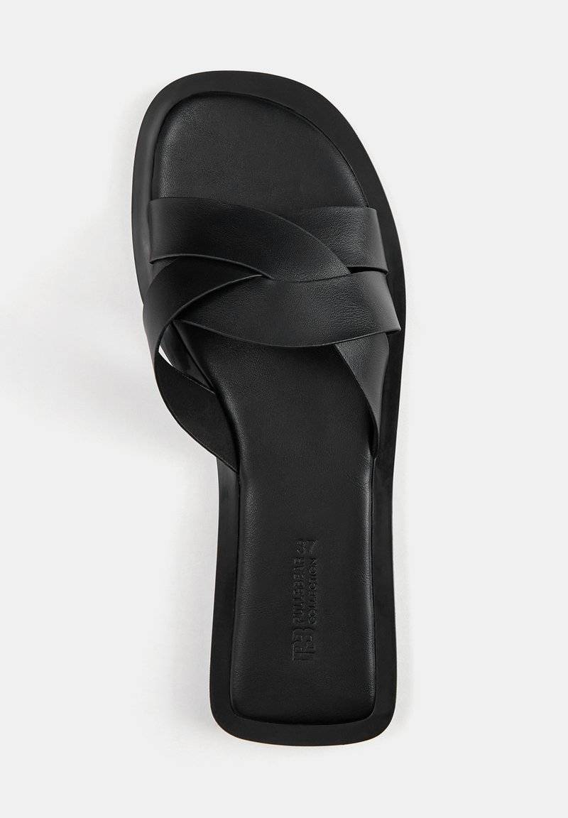 PULL&BEAR PULL&BEAR CRISSCROSS - Mules - black Lagerräumung
