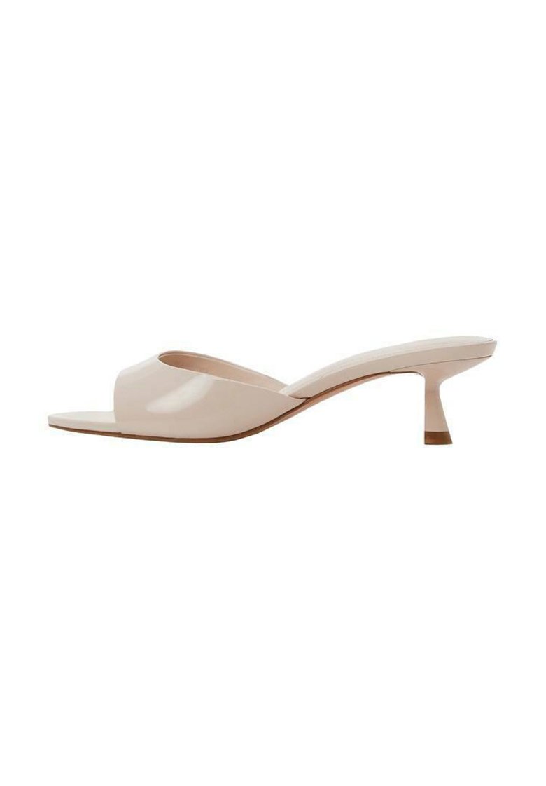 Mango Mango LOW - Heeled mules - nude Heißer Verkauf