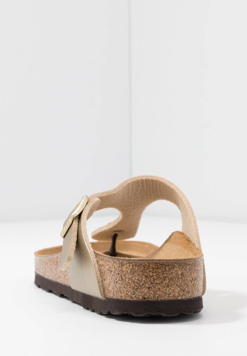 Birkenstock Birkenstock GIZEH BF REGULAR - Slippers - gold Top Angebot