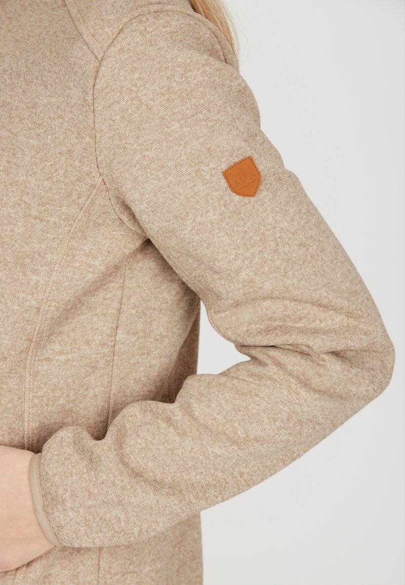 Whistler Whistler SAMANI - Fleece jacket - oatmeal Kauf eins, bekomm eins gratis