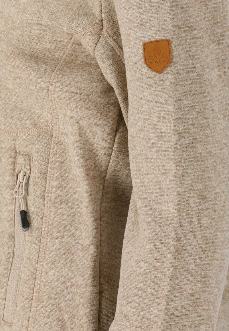 Whistler Whistler SAMANI - Fleece jacket - oatmeal Kauf eins, bekomm eins gratis
