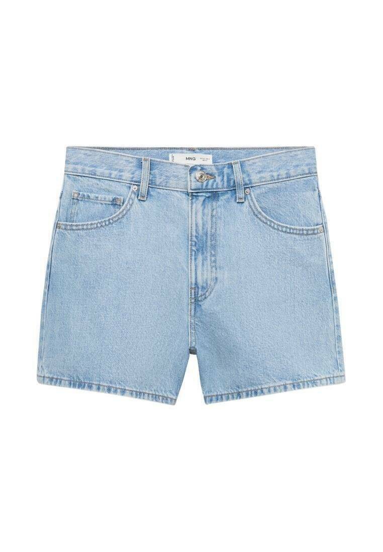 Mango Mango Denim shorts - light blue Fabrikladen