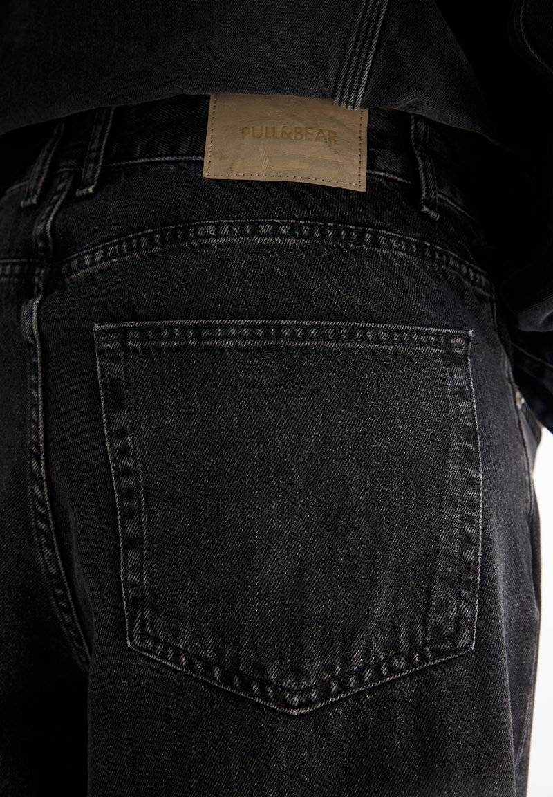 PULL&BEAR PULL&BEAR BAGGY FIT - Straight leg jeans - black Speichern exportieren