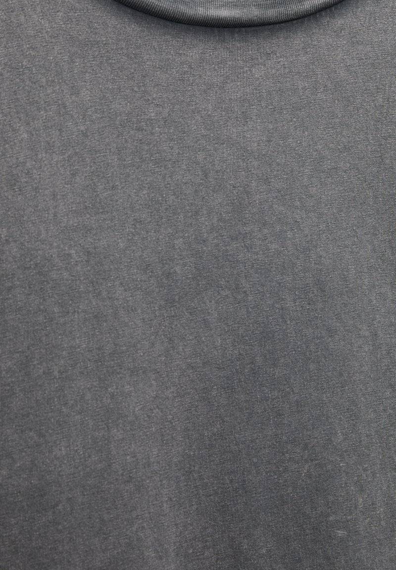 PULL&BEAR PULL&BEAR SHORT SLEEVE - Basic T-shirt - dark grey Im Verkauf