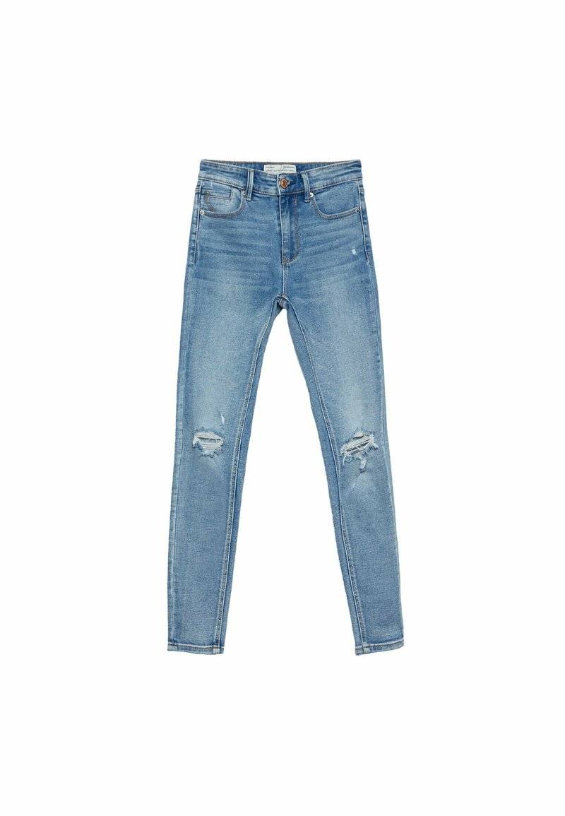 Stradivarius Stradivarius Jeans Skinny Fit - neon blue 2025