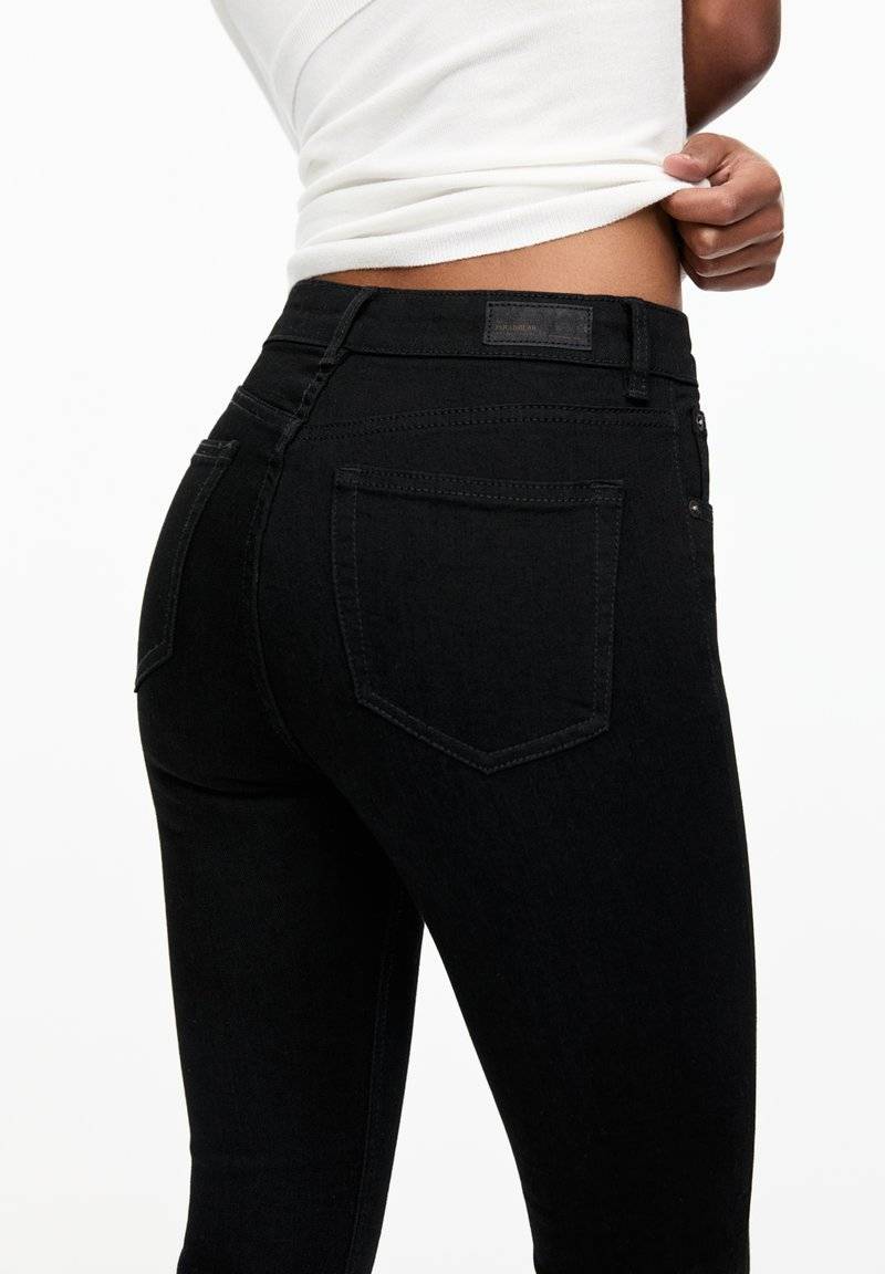 PULL&BEAR PULL&BEAR MID-RISE - Jeans Skinny Fit - black Blitzverkäufe