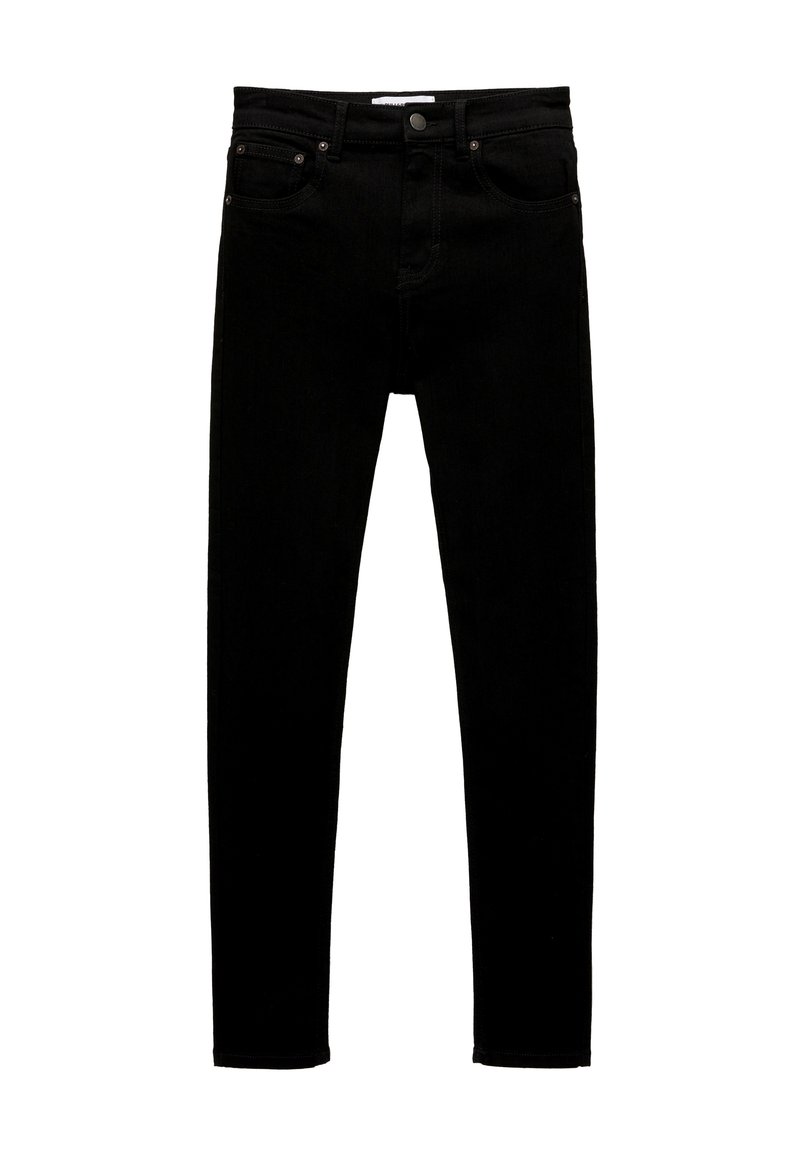 PULL&BEAR PULL&BEAR MID-RISE - Jeans Skinny Fit - black Blitzverkäufe
